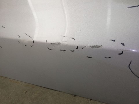 Drzwi Mercedes CLA W117 13-19r prawy tył prawe tylne