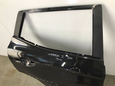 Drzwi Nissan Qashqai J11 13- prawe tylne czarne