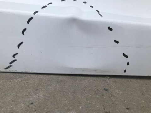 DRZWI TESLA S MODEL S PRAWY TYŁ PRAWE TYLNE