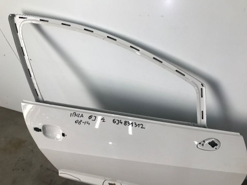 Drzwi Seat Ibiza 4 IV 6J 08-17r prawy przód prawe przednie