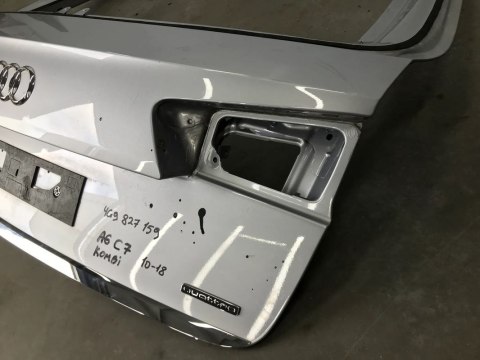 Klapa bagażnika Audi a6 c7 10-18 kombi z listwą chrom