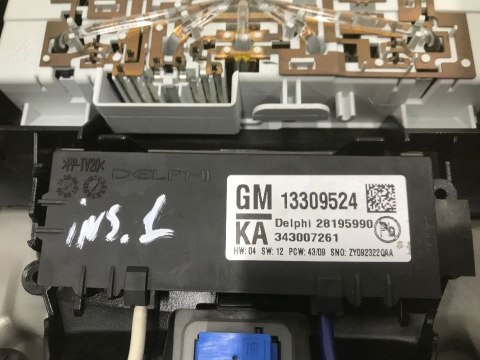 Lampka wnętrza Opel Insignia A 08-13r. wnętrza podsufitki Czujnik alarmu ruchu 13251594 13309524
