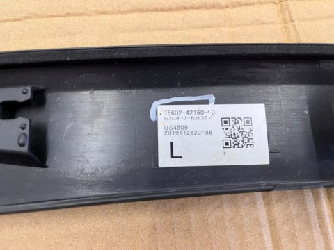 Listwa Toyota rav 4 V 5 19- nakładka lewego przedniego błotnika plastik 75602-42160-00