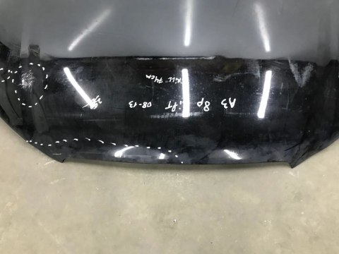 Maska Audi A3 8p lift 08-13 pokrywa czarna