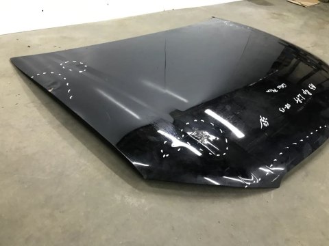 Maska Audi A3 8p lift 08-13 pokrywa czarna