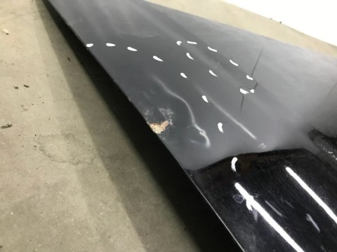 Maska Audi A3 8p lift 08-13 pokrywa czarna