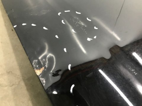 Maska Audi A3 8p lift 08-13 pokrywa czarna