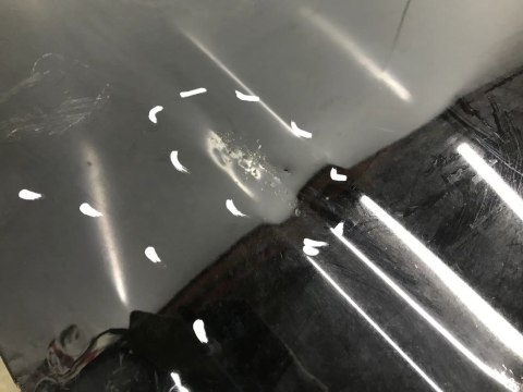 Maska Audi A3 8p lift 08-13 pokrywa czarna