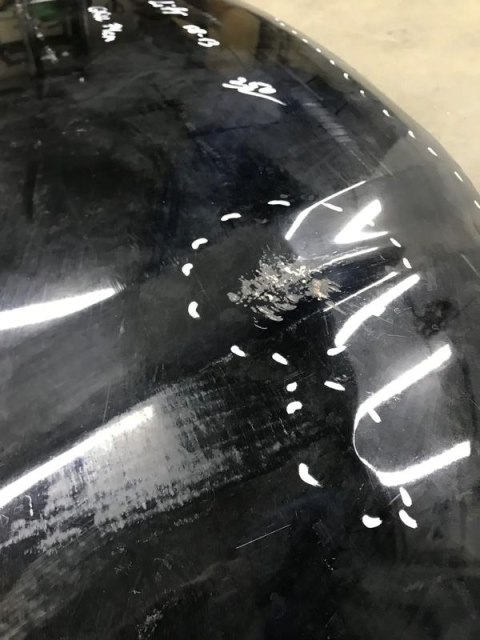 Maska Audi A3 8p lift 08-13 pokrywa czarna