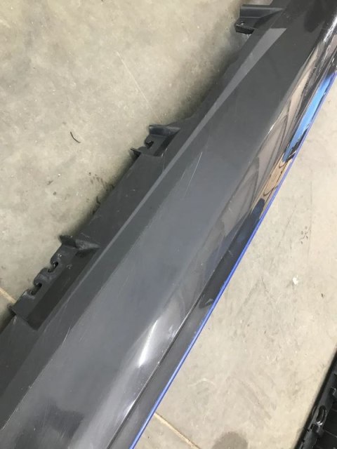 Nakładka progu BMW x6 G06 m-pakiet 19- prawa listwa progowa + ślizg KOMPLET 868012 868011