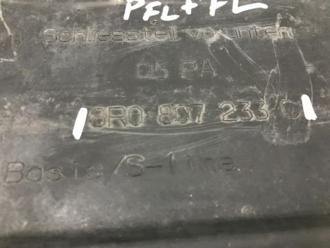 Osłona pod zderzak Audi q5 I 1 r8 08-16 płyta dolna 8r0807233c