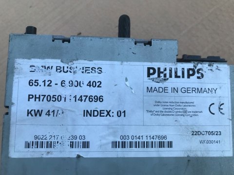 Radio BMW 3 E46 BMW Business czytnik tuner radioodtwarzacz 6900402