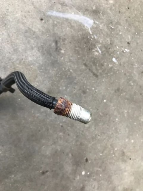 Rura Ford Transit Connect I Mk1 wąż przewód serwa do pompy vacum 02-13r 7T16-2420-AC