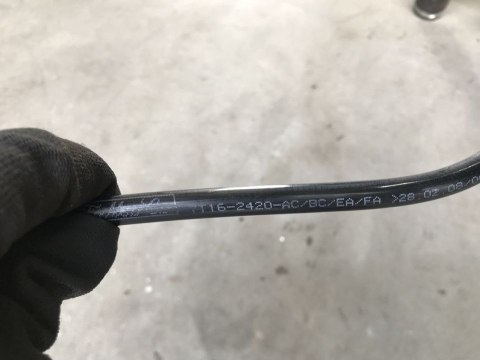 Rura Ford Transit Connect I Mk1 wąż przewód serwa do pompy vacum 02-13r 7T16-2420-AC