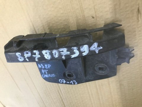 Ślizg Audi A3 8P Cabrio 07-13r. mocowanie wspornik uchwyt zderzaka prawe tylne 8P7807394A