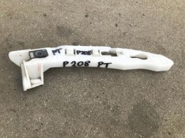 Ślizg Peugeot 208 I 12-19r. mocowanie wspornik uchwyt zderzaka prawe tylne 9673271580