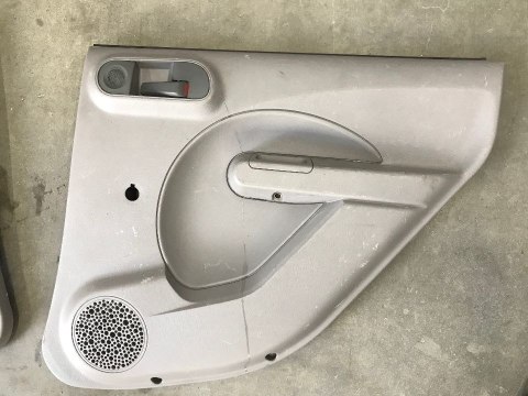 Tapicerka Fiat Panda II 2 boczek drzwi komplet