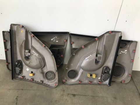 Tapicerka Fiat Panda II 2 boczek drzwi komplet