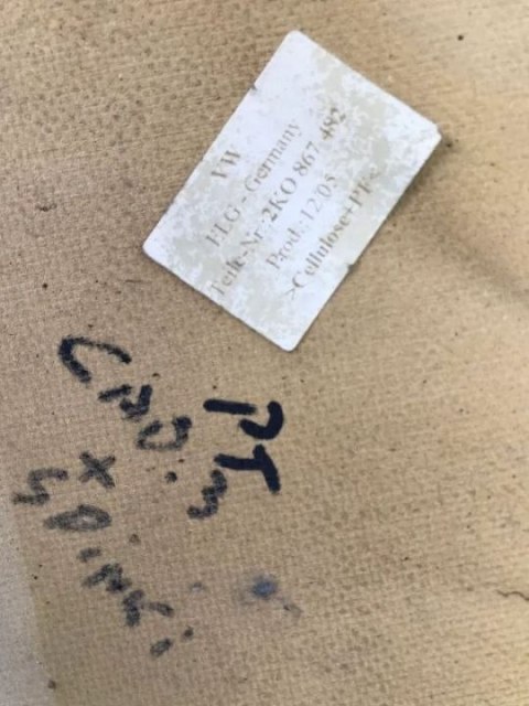 Tapicerka Volkswagen Vw Caddy 3 III boczki bagażnika Okladzina panelu bocznego 2K0867405P 2K0867482