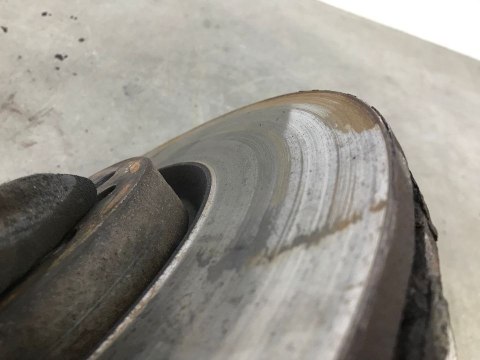 Tarcze hamulcowe Peugeot 807 przednie 285mm. komplet