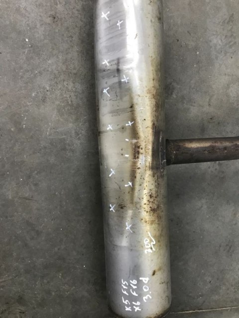 Wydech BMW x5 f15 x6 f16 3,0d rura tłumik