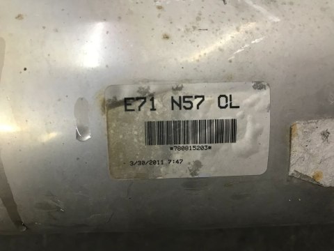 Wydech BMW x5 f15 x6 f16 3,0d rura tłumik