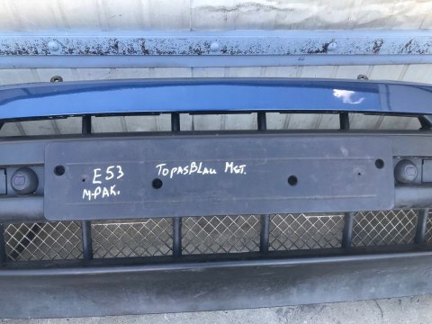 Zderzak przedni BMW X5 E53 TOPASBLAU M-PAKIET M-Technik