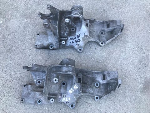 Łapa silnika Vw PASSAT B5 AUDI 1.6b wspornik mocowanie ALTERNATORA SPRĘŻARKI