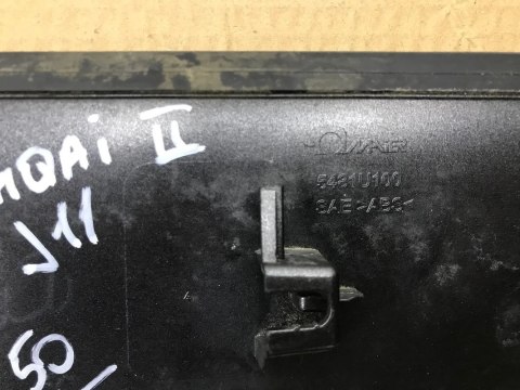 Listwa Nissan qashqai II 2 j11 blenda nakładka klapy bagażnika 908104es 908104et 908104eu