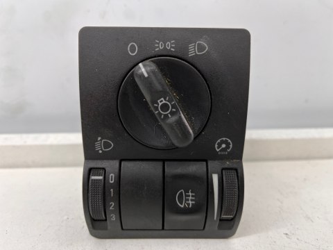 Przełącznik Opel corsa c przycisk włącznik świateł przeciwmgielnych pokrętło regulacji 9116612