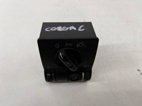 Przełącznik Opel corsa c przycisk włącznik świateł przeciwmgielnych pokrętło regulacji 9116612