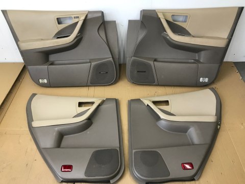 Tapicerka Nissan murano z50 03-08 boczki drzwi KOMPLET