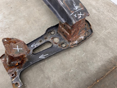 Belka zderzaka Mini Cooper One R56 Clubman R55 przednie wzmocnienie 2007-2014r. 7143180