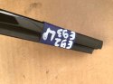 Listwa BMW E93 CABRIO COUPE nakładka zgarniająca szyby drzwi lewa przednia ozdobna czarna ShadowLine 7119080 7119079