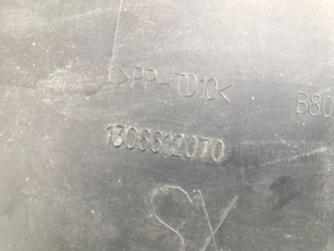 Listwa Fiat Ducato Citroen Jumper Peugeot Boxer BOCZNA LEWA TYLNA nakładka karoserii L3 L4 2006r.-> 1306612070