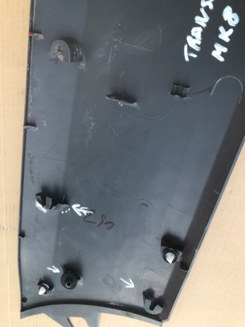 Listwa Ford Transit MK7 dolna boczna lewa tylna nakładka karoserii przed tylnym kołem 14-19r. bk31-v29397