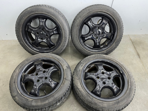 Felga Opel 7x15 ET35 4x100 felgi aluminiowe Dicastal komplet koła z oponami PCC7015B