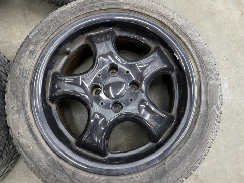 Felga Opel 7x15 ET35 4x100 felgi aluminiowe Dicastal komplet koła z oponami PCC7015B