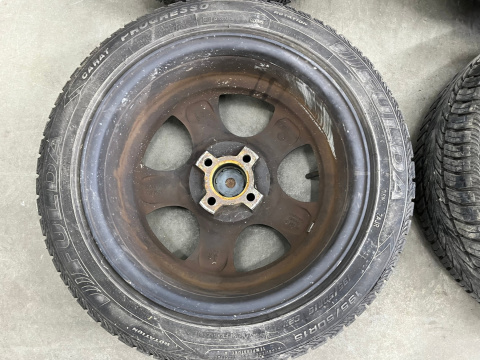 Felga Opel 7x15 ET35 4x100 felgi aluminiowe Dicastal komplet koła z oponami PCC7015B