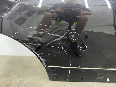 Drzwi Nissan Qashqai 1 I J10 06-13r. prawe tylne prawy tył