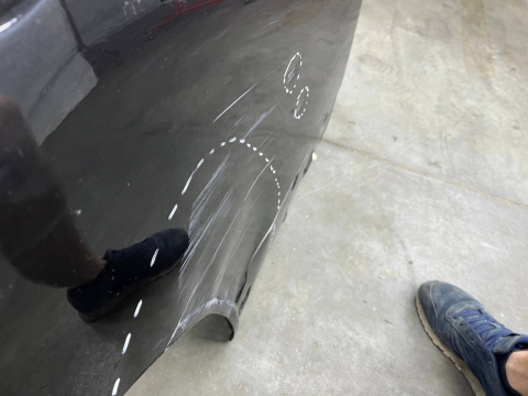 Drzwi Nissan Qashqai 1 I J10 06-13r. prawe tylne prawy tył