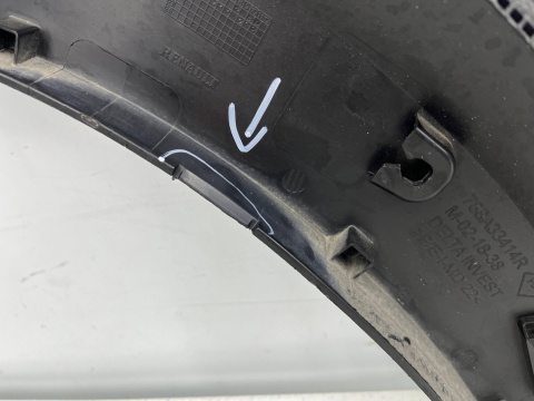 Listwa Dacia Sandero III 3 Stepway lewy tylny rant nadkola błotnika zderzaka nakładka 20r.-> 788a33414r