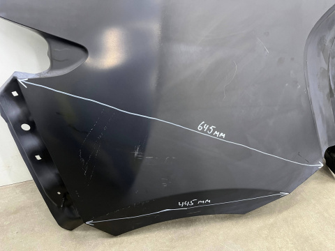 Poszycie Mazda 3 IV BP 19r.- HB 5d prawy tylny błotnik ĆWIARTKA ORYGINALNA