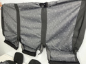 Fotele Citroen Jumpy SpaceTourer Zafira Life Peugeot Traveller Pokrowce na siedzenia 2 lub 3 rząd NOWE 1614270180