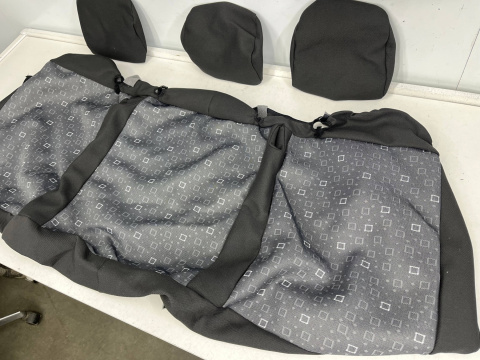 Fotele Citroen Jumpy SpaceTourer Zafira Life Peugeot Traveller Pokrowce na siedzenia 2 lub 3 rząd NOWE 1614270180