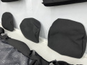 Fotele Citroen Jumpy SpaceTourer Zafira Life Peugeot Traveller Pokrowce na siedzenia 2 lub 3 rząd NOWE 1614270180