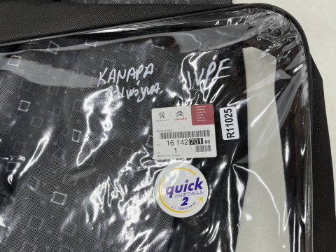 Fotele Citroen Jumpy SpaceTourer Zafira Life Peugeot Traveller Pokrowce na siedzenia 2 lub 3 rząd NOWE 1614270180