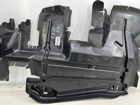Osłona chłodnicy Citroën C3 III 16r.- lewa kierownica osłona powietrza pasa przedniego 9836122580