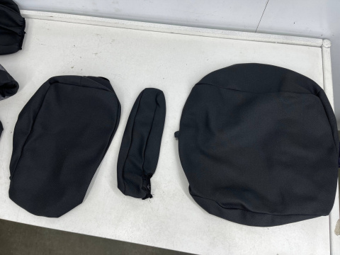 Fotele Citroen Jumpy SpaceTourer Zafira Life Peugeot Traveller Pokrowce na siedzenia 2 lub 3 rząd NOWE 1614270180