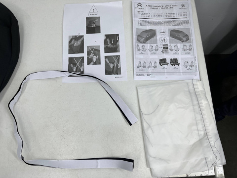 Fotele Citroen Jumpy SpaceTourer Zafira Life Peugeot Traveller Pokrowce na siedzenia 2 lub 3 rząd NOWE 1614270180